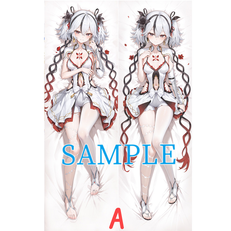 Wuthering Waves Camellya Gối Dakimakura Otaku 2 Mặt Ôm Cơ Thể Ném Đệm Vỏ Gối