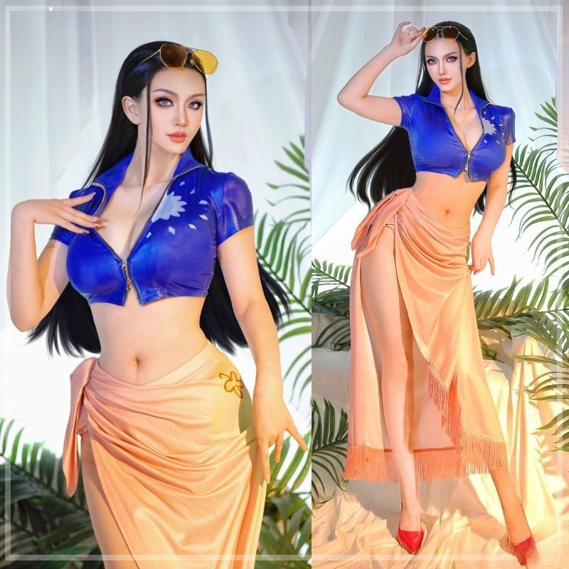 One Piece One Piece Vua Hải Dương Nicole Robin cosplay trang phục Nico Robin hai năm sau cos
