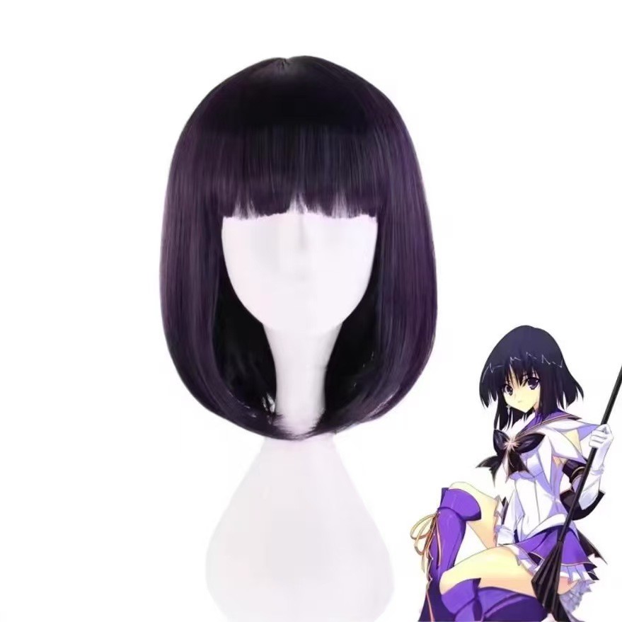 Người Nhật Bản Thủy Thủ Mặt Trăng Dễ Thương Firefly cos Tóc Giả Cosplay Sao Thổ Công Chúa Cosplay Tó