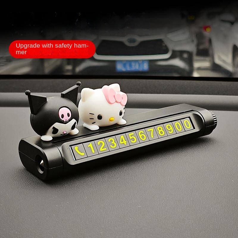 Clow M Switchable Double Number Temporary Parking Temporary Parking Card Car Can Hide Number Plate G