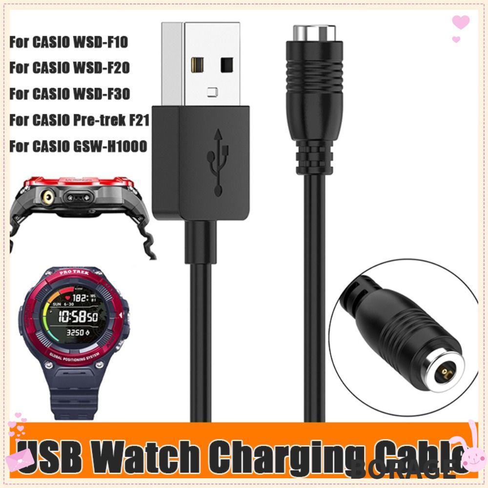 Bộ sạc đồng hồ BORAG, Cáp sạc USB di động đa năng, Phụ kiện đồng hồ Đế sạc thời trang cho WSD-F10 F2