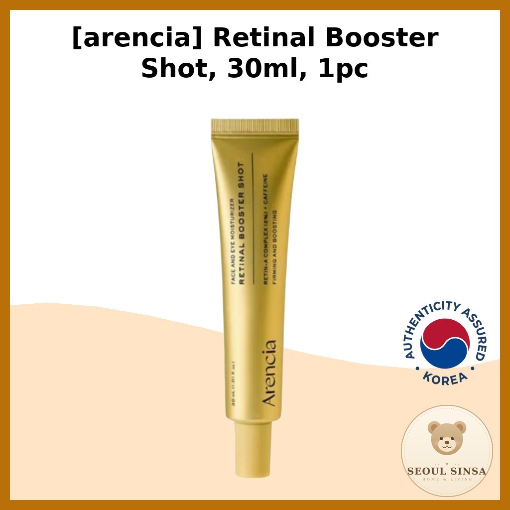 [Arencia] Retinal Booster Shot, 30ml, 1pc/ Serum Retinal Hàn Quốc/ Trẻ hóa da/ Chính hãng của SEOUL 