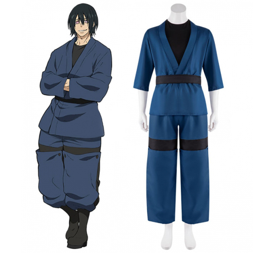 Halloween Hot Fire Force Shinmon Benimaru cosplay trang phục Sân khấu Trình diễn Trang phục Fire For