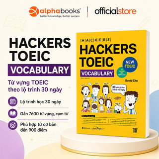 Sách - hackers toeic vocabulary - 30 phút tự học toeic - từ cơ bản tới nâng cao