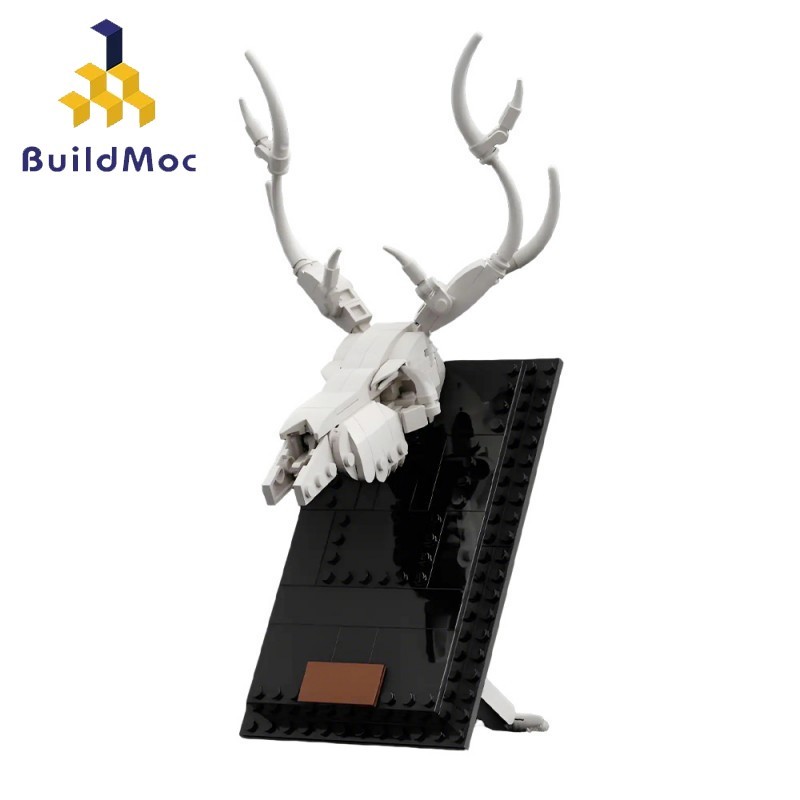 Hươu Đầu Lâu Khủng Long Hóa Thạch Khối Xây Dựng 275 Chiếc 21320 Thay Thế Xây Dựng DIY Gạch Trang Trí