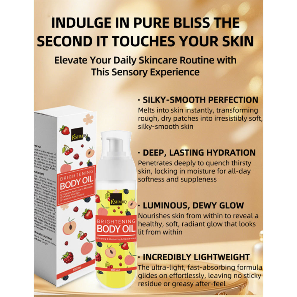Brightening body oil Brightening body oil Plant Moisturizing Massage oil