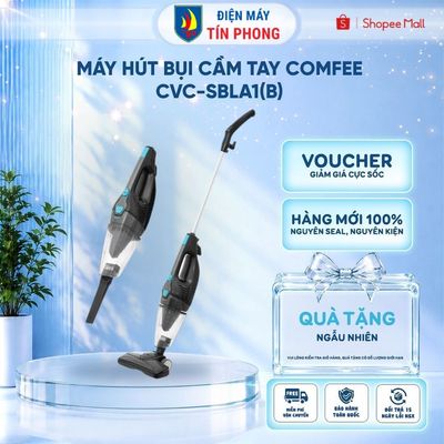 [ KOL-KOC ] Máy hút bụi cầm tay Comfee CVC-SBLA1(B) - Lực hút 3380 Pa - Bảo hành chính hãng 12 tháng