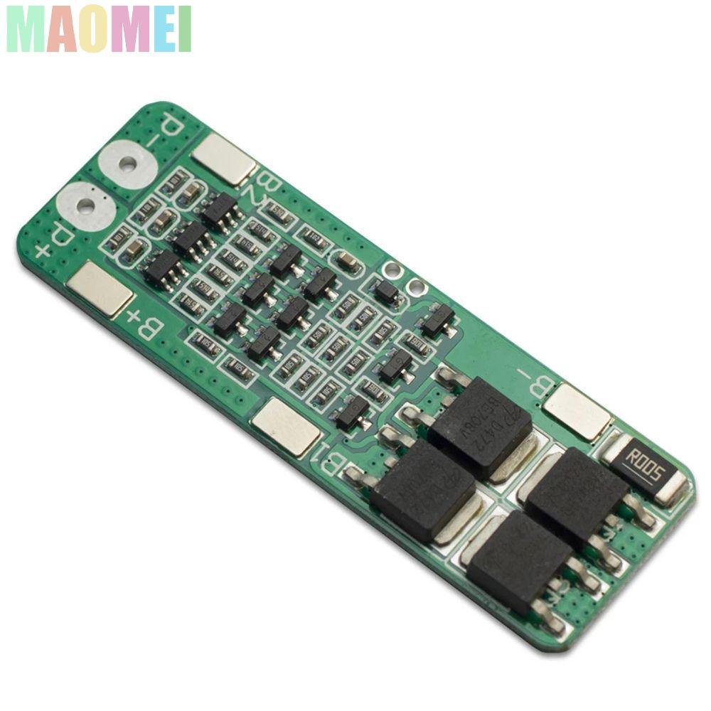 MAOMEI BMS Bảng Bảo Vệ BMS Pin Lithium Li-ion Bền 18650 Pin Sạc Mô-đun 12V 12.6V Sạc PCB