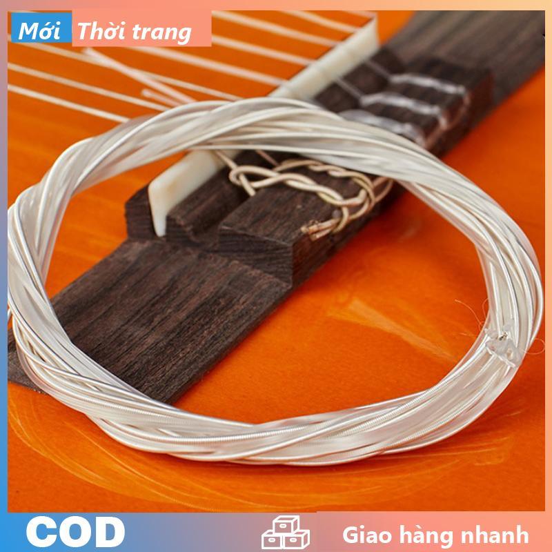 6PCS Guitar Strings Nylon bạc Strings Set đối với cổ điển guitar cổ điển