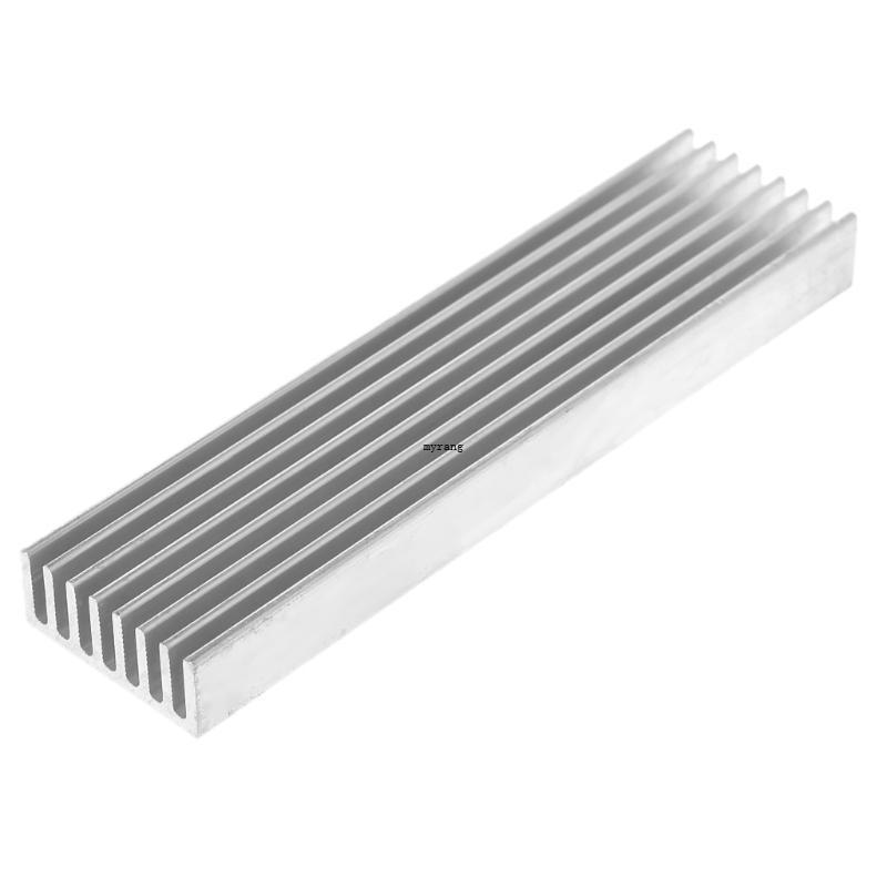 MG 100x25x10mm Tản Nhiệt Vây Làm Mát Tản Nhiệt Để Làm Mát GPU IC Chip VRAM VGA