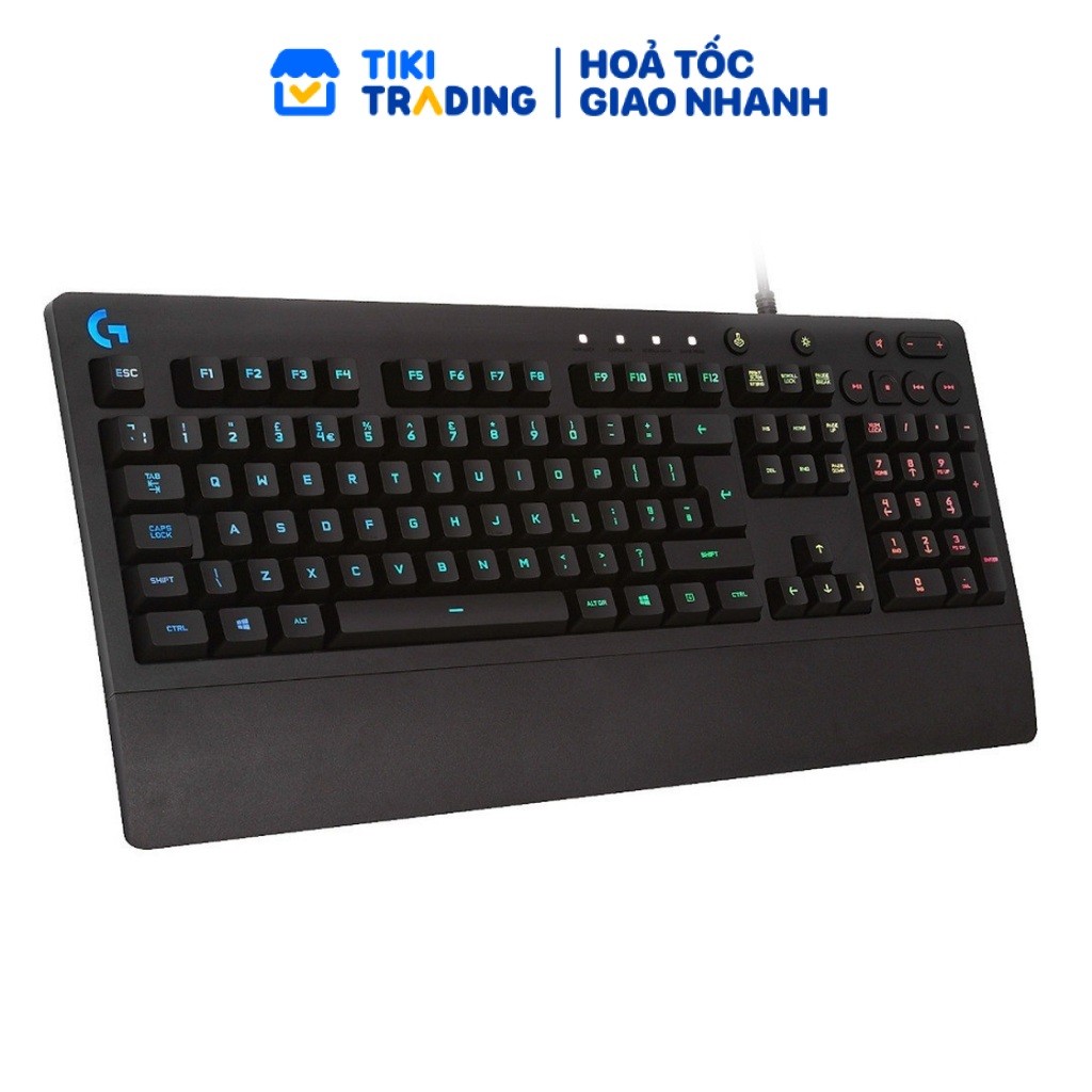 [HỎA TỐC] Bàn phím game có dây Logitech G213 Prodigy RGB Lightsync - Hàng chính hãng