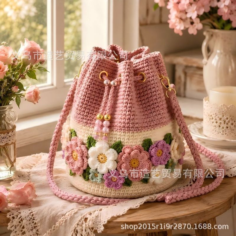 Túi xô hoa móc sân vườn Bloom Garden