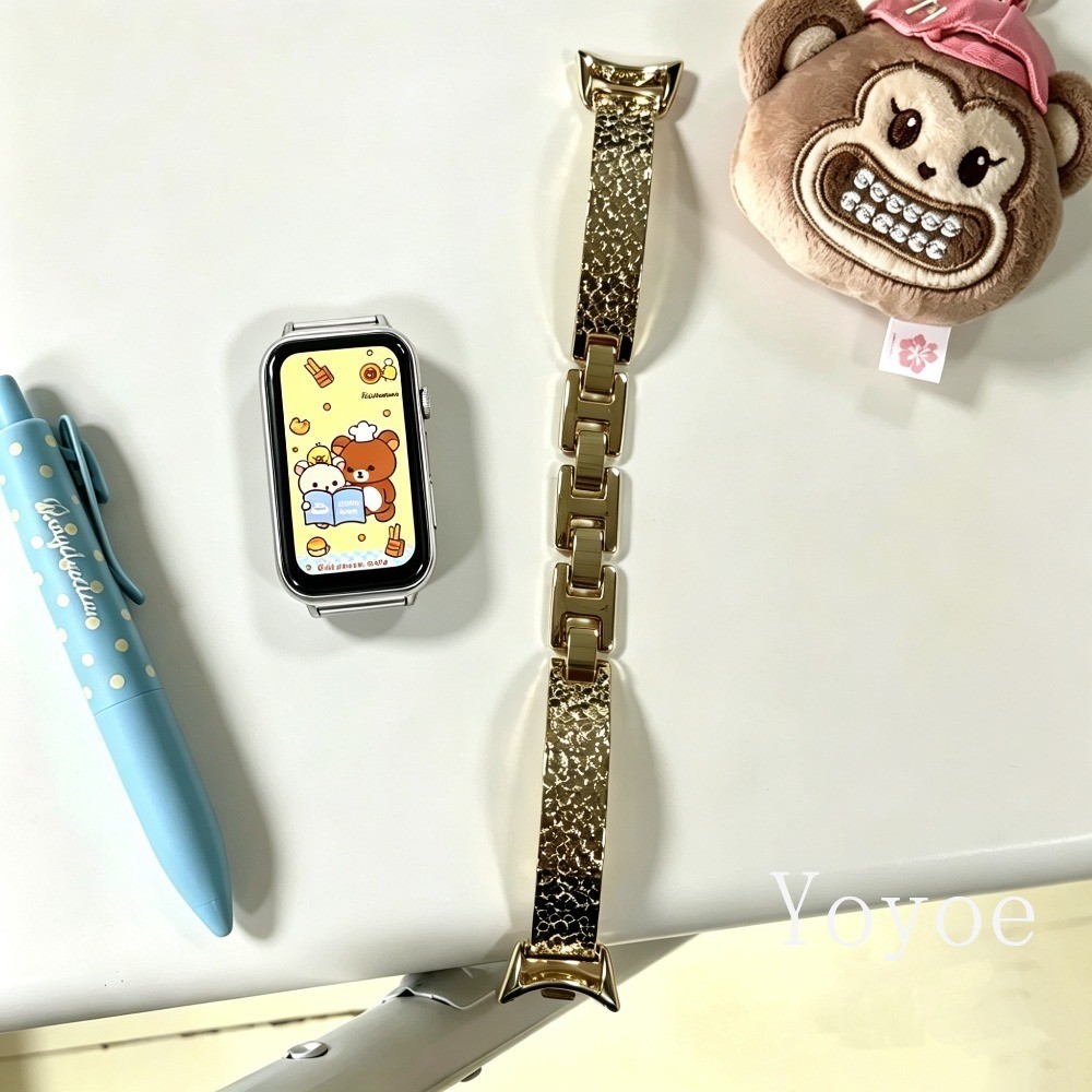 Dây đeo kim loại có thể điều chỉnh Thích hợp cho dây đeo Huawei Watch Fit3 Fit4 5Pro và dây đeo Huaw