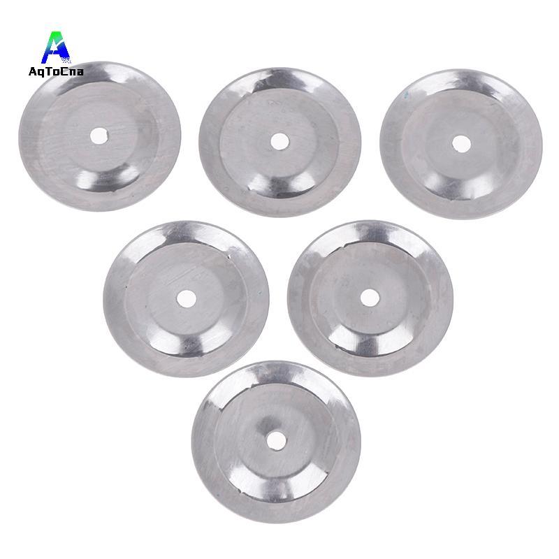 (AqToCna) 50 Chiếc Vòng Chuông Tambourine Jingle Bell Iron Cho Chuông Tay Nhà Thờ Trống Snare Tambou