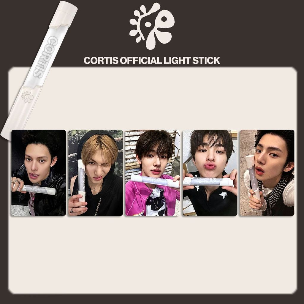 CORTIS Nướng Hoof Hỗ Trợ Ánh Sáng Hàng Hóa Photocard Tour Light Card Hỗ Trợ Dính Photocard LIGHTSTIC