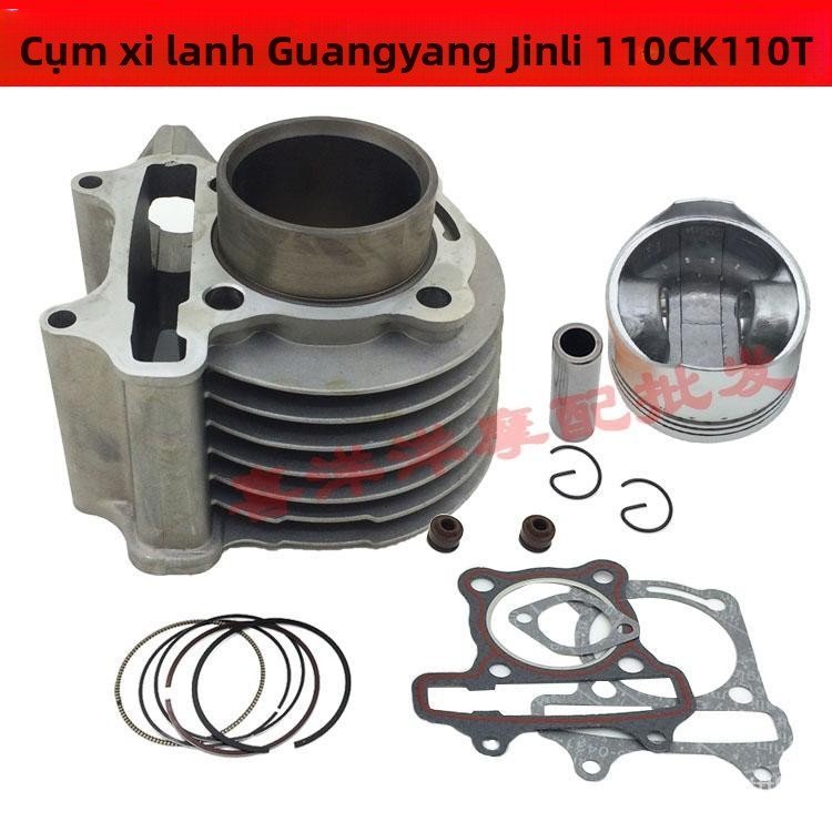 Bộ nòng xi lanh xe máy Kymco CK110T/GP110/VP110 phụ tùng chính hãng bền bỉ