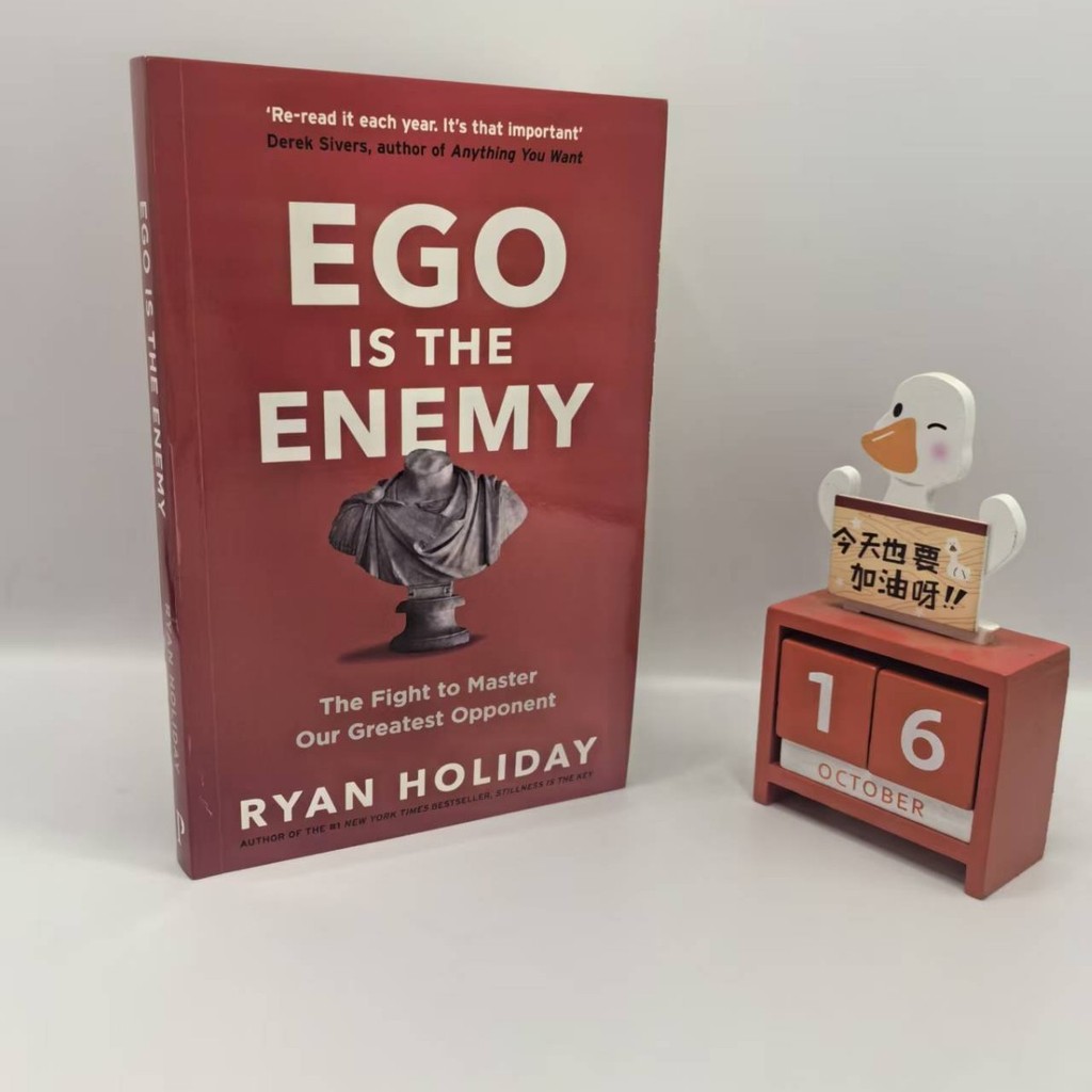 Sản phẩm mới Hoàn toàn tự kiểm soát: Ego is the Enemy Ryan Holiday Ego is the Enemy Ryan Holiday Eng