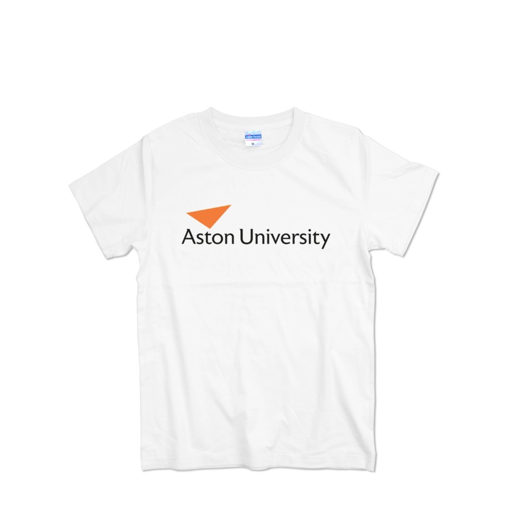 Đại Học Aston Trường Đại Học Aston Đồng Phục Áo Thun Thanh Thiếu Niên Sinh Viên Anh Tay Ngắn Top Văn