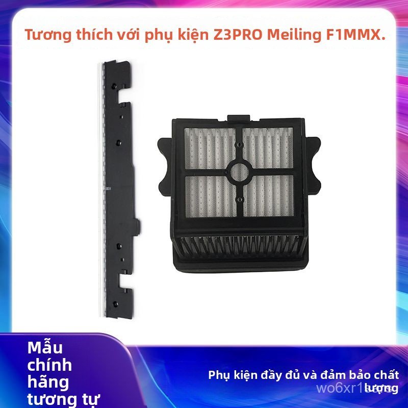 Lõi lọc HEPA máy lau sàn Z3 Pro Meiling F1 MMX S878W phụ kiện lọc bụi bền đẹp