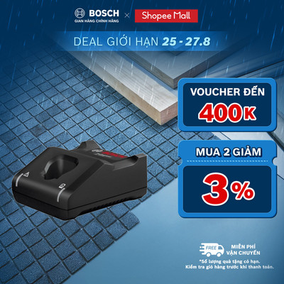Sạc nhanh Bosch GAL 12V-40 (10.8V, 12V)