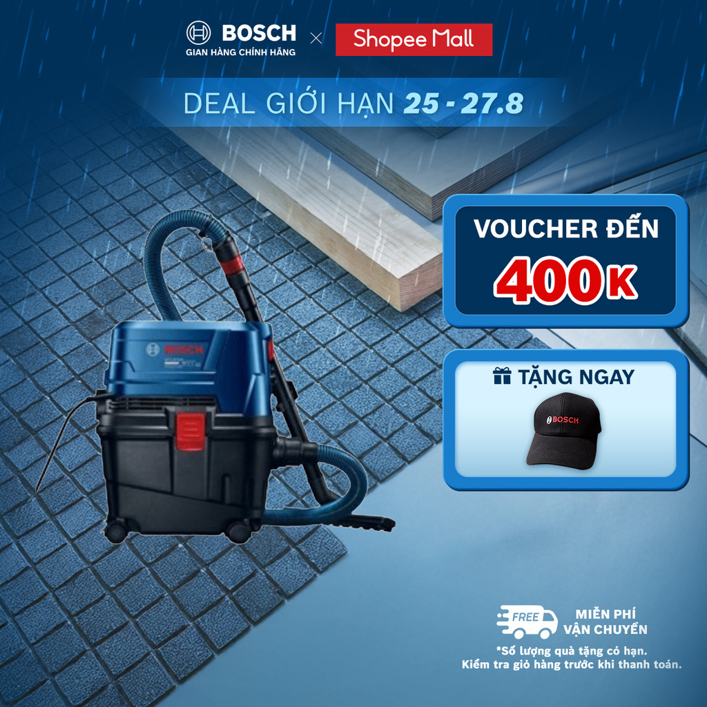 Máy hút bụi Bosch GAS 15 MỚI