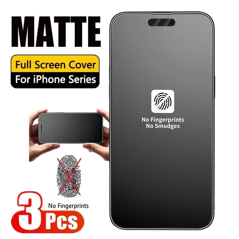 1-3 Chiếc Cho Redmi 17C 17 M100 Note 17 Pro Max 4G 5G Kính Cường Lực Mờ Bảo Vệ Màn Hình Chống Vân Ta