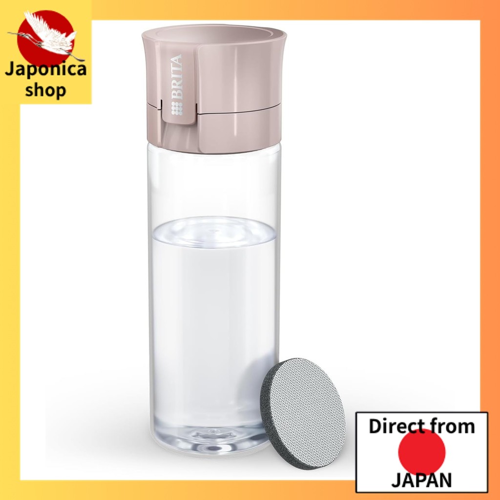 Brita Water Filter Bottle, Water Bottle, My Bottle, Mauve Rose, Includes 1 Cartridge japonicashop