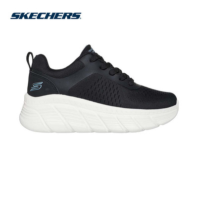 Giày Thể Thao Nữ Skechers BOBS Sport B Flex Hi Lateral Force Thường Ngày-117389-BLK Air-Cooled Memory Foam
