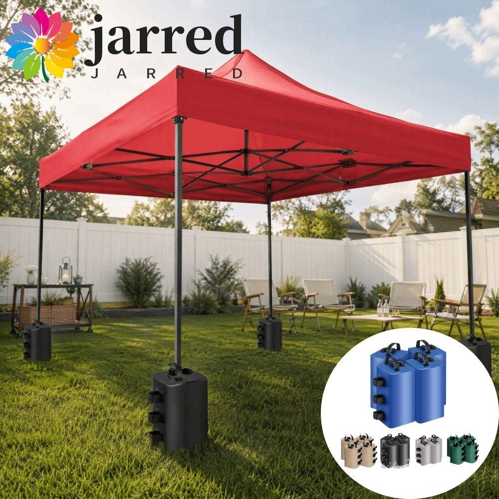 Túi Trọng Lượng Nước JARRED, Túi Nước Đổ Đầy Nước, Di Động Chống Gió Bền Có Tay Cầm Lều Gazebo Trọng