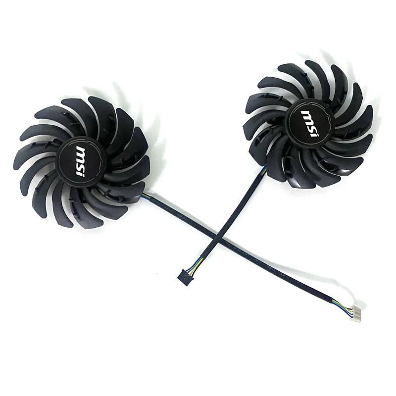 MỚI 85MM 4PIN PLD09210S12HH Quạt Làm Mát Cho MSI Geforce RTX 2060 2070 2080 Super Ventus XS OC Card 