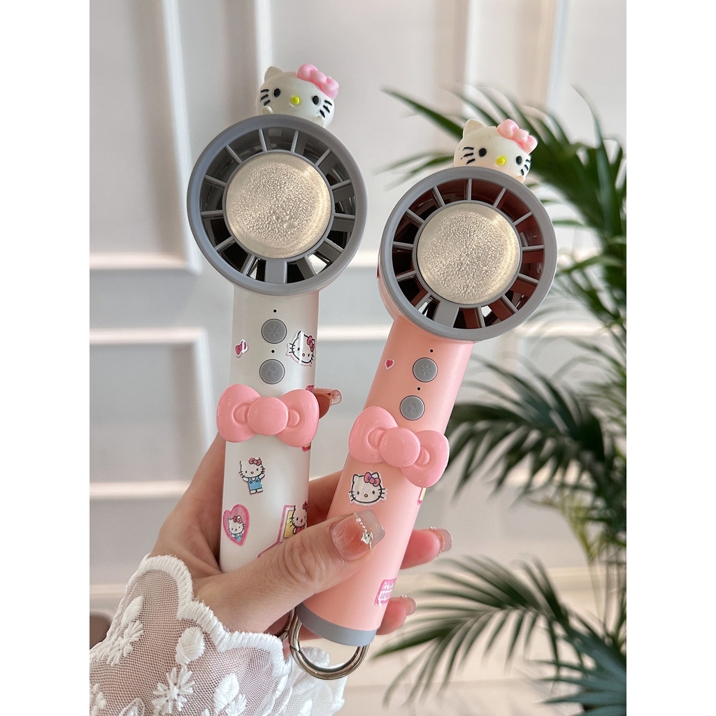 quạt tích điện mini pin trâu quạt tích điện makita chính hãng Hoạt Hình Dễ Thương Quạt Lạnh Sạc Cầm 