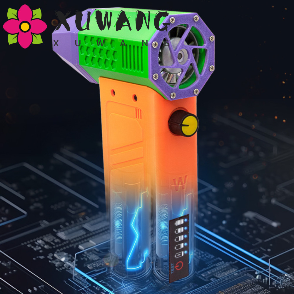 XUWANG Bạo Lực Mini Turbo Jet Fan Type-C Sạc Chế Biến Gỗ Thổi chip Thiết Bị Khung Xe