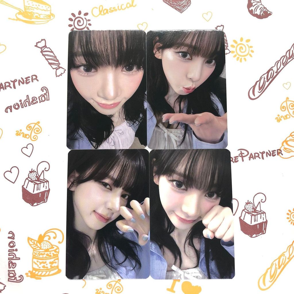AESPA 4th Anniversary Decoration Card KARINA Card