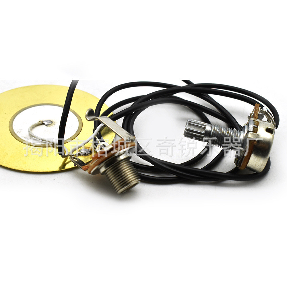 Buzzer Guitar Pickup Patch Pickup Mở Pickup với Potentiometer Pickup