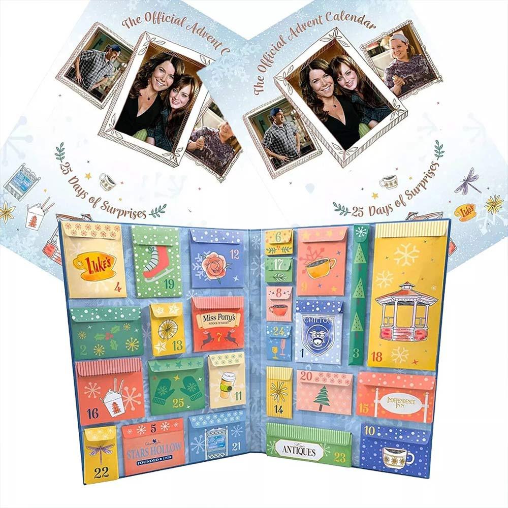 Gilmore Girls Advent Calendar, 25‑Day Christmas Countdown Gift Set with Collectible Accessories