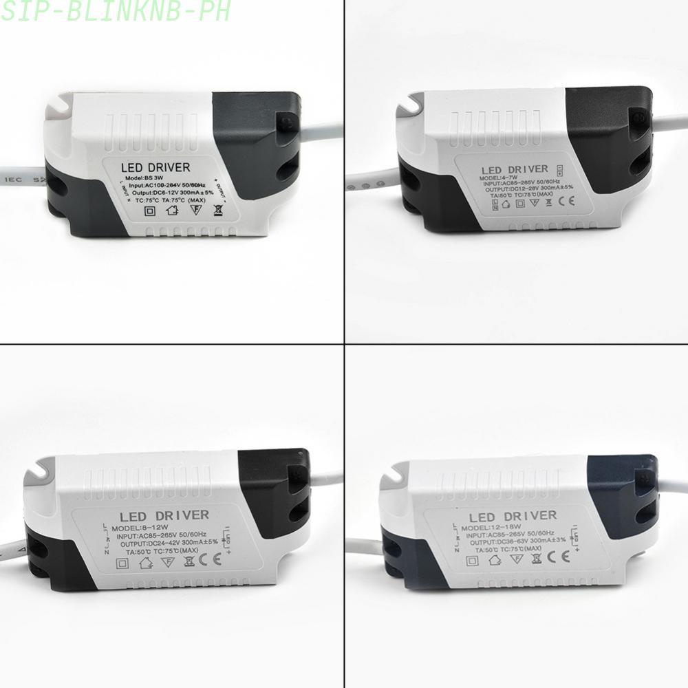 Đèn LED Driver Nguồn AC-DC Transformator 1-3W / 4-7W / 8-12W / 12-18W 2018