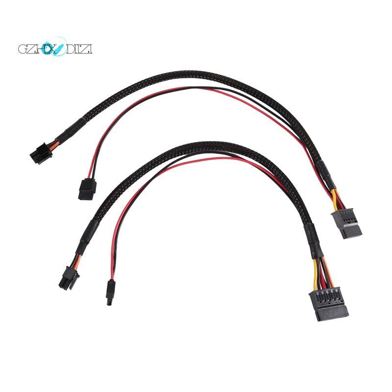 Cáp nguồn Mainboard 8mm 6Pin sang SATA Dây truyền động quang cho QVT1260 ECS1250 QCS1250