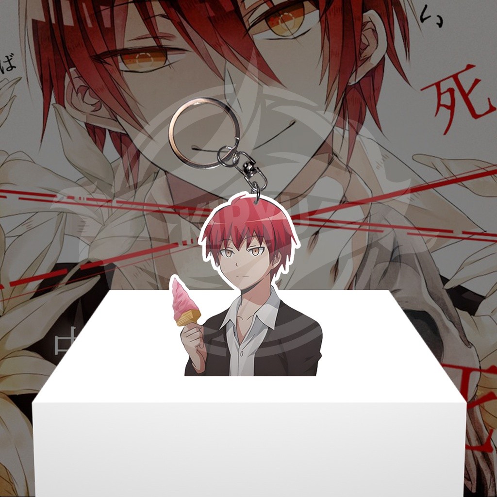 Móc khóa Ansatsu Kyoushitsu Akabane Karma phụ kiện trang trí quà tặng
