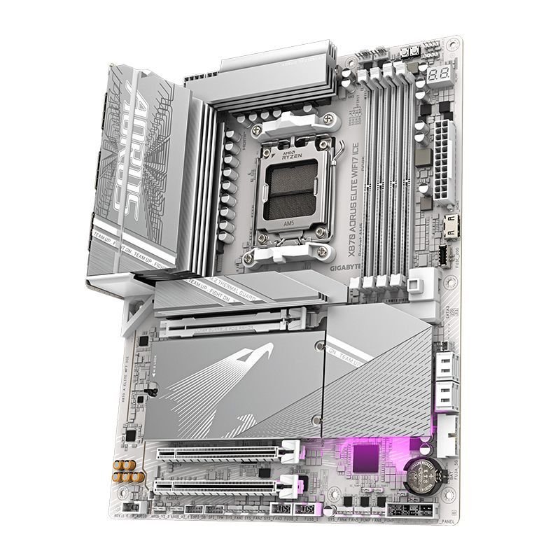 Mainboard X870 AORUS ELITE WIFI7 ICE ATX DDR5 gaming eSports mới
