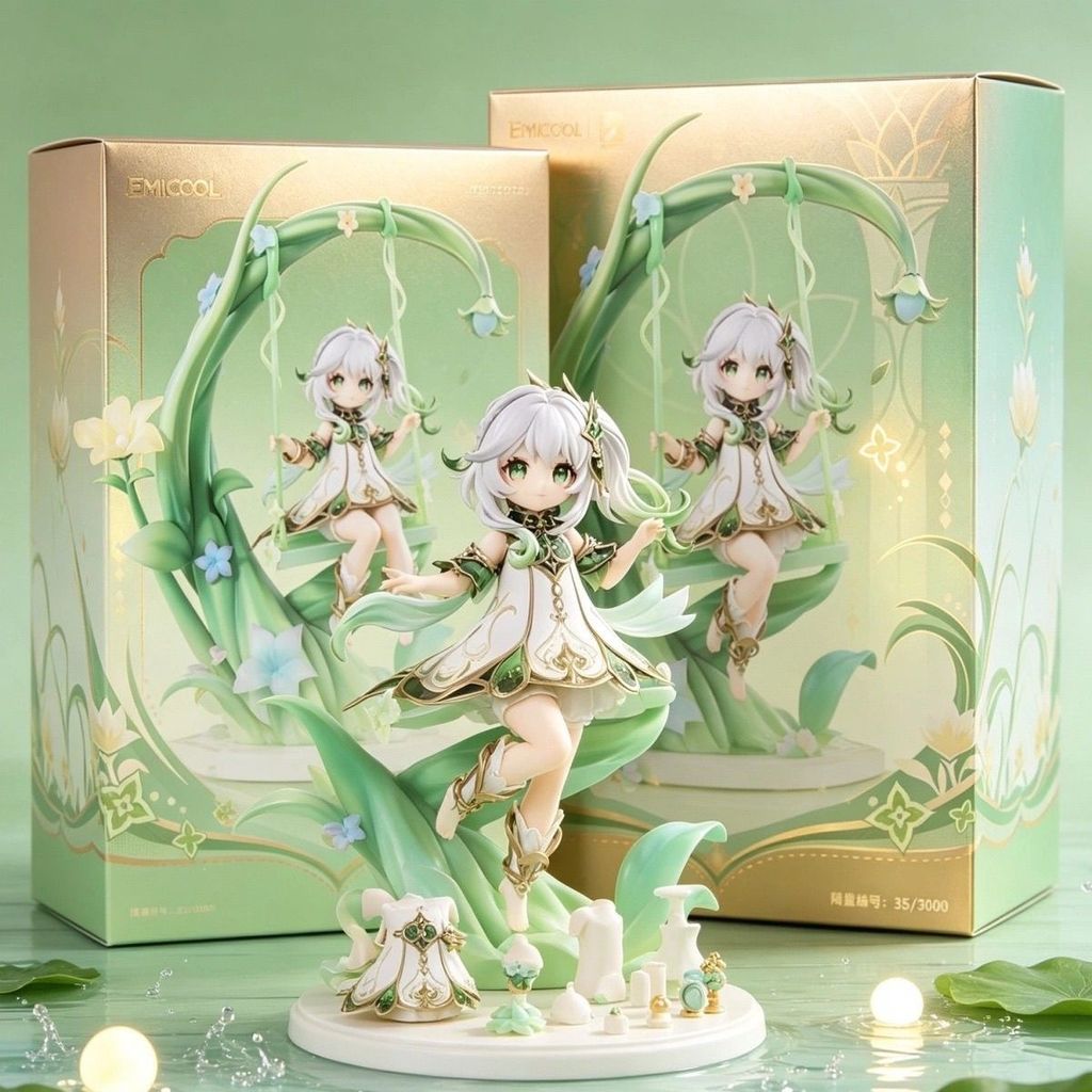 figure Genshin Impact Nahida mô hình nhân vật game anime chất liệu PVC 14-18cm trang trí bàn làm
