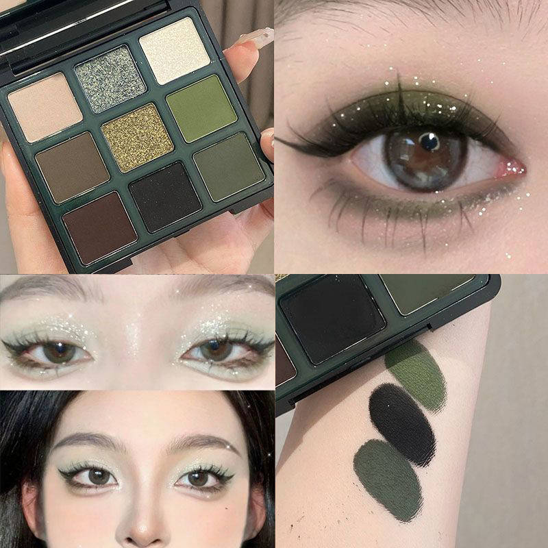 🔥 Phong cách châu Âu Và Mỹ 🔥 bảng mắt tone khói 2025 Halloween Phấn mắt phấn mắt nhiều màu trang điể