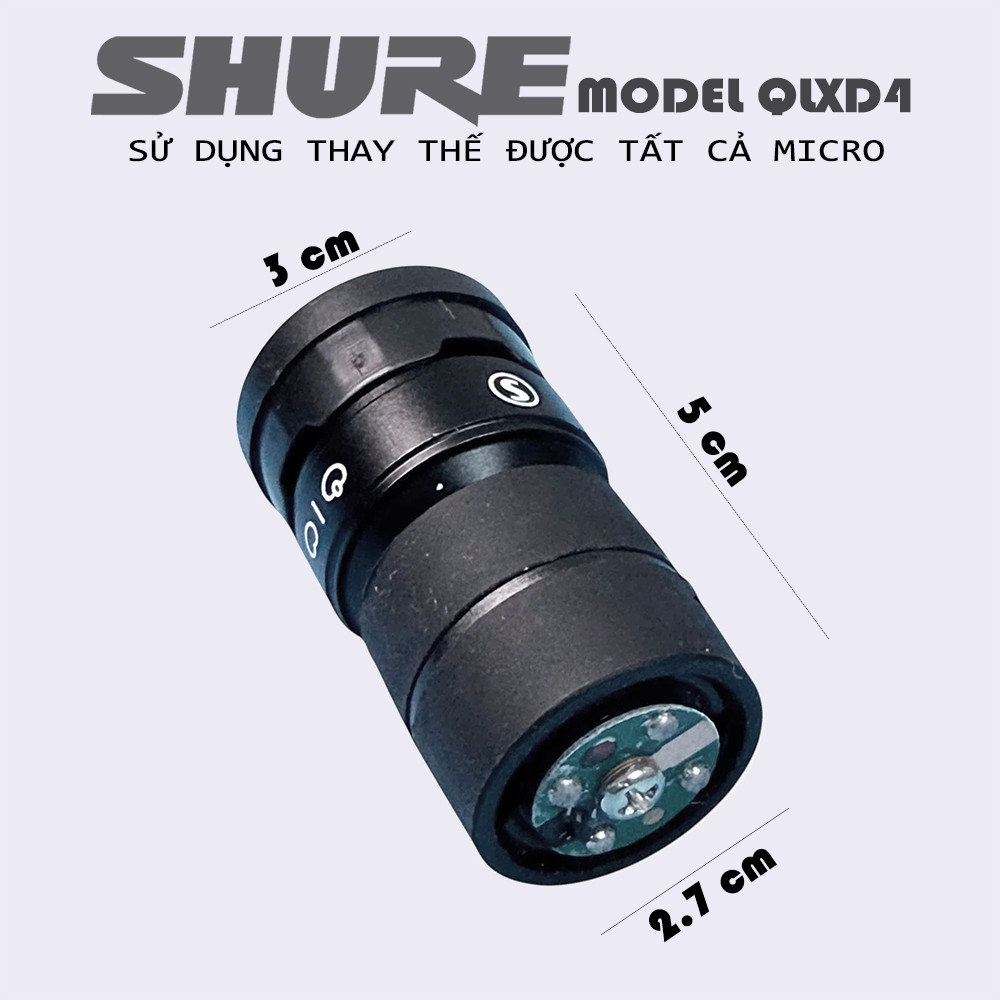 Củ Mic SHURE UGX 8 UGX 9 [ CHÍNH HÃNG ] Sử dụng được các dòng micro hãng shure