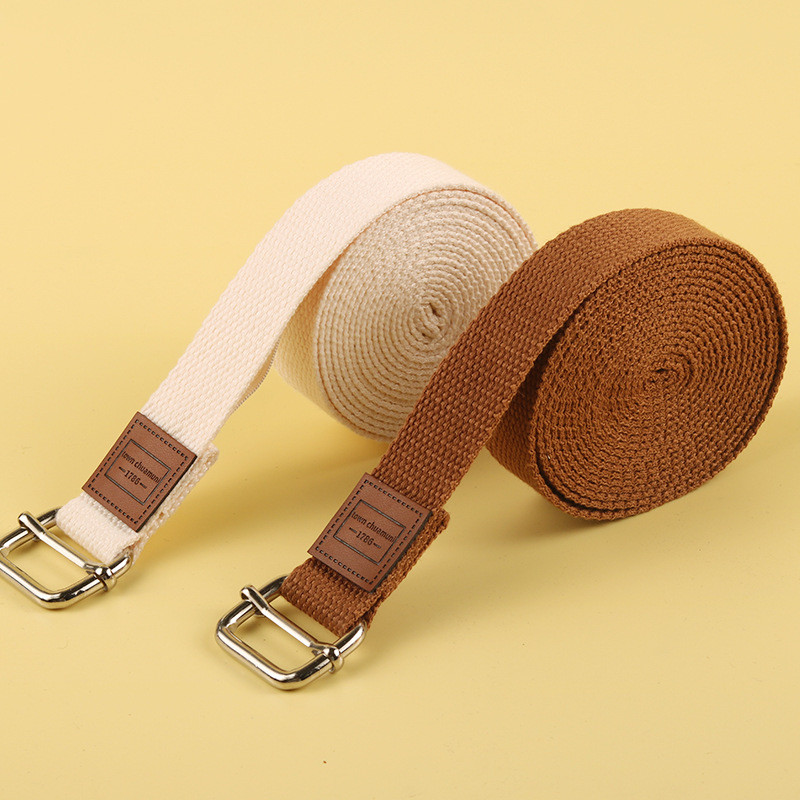 Đai Căng Yoga Dây Yoga Iyengar Căng Đai Yoga Mở Lưng Phụ Trợ Chuyên Nghiệp Không Co Giãn Đai Tập Yog