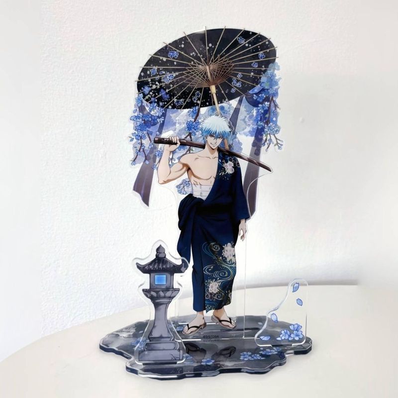 Gintama / Gintoki / Gintama Anime Sakata Gintama Acrylic Đứng Để Bàn Trang Trí / drhg