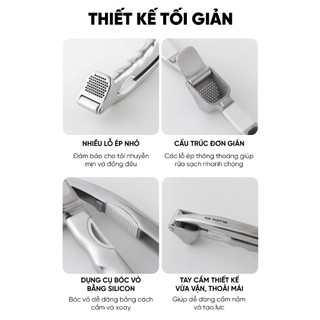Ép tỏi KAI Nhật Bản - Select 100 - 16cm