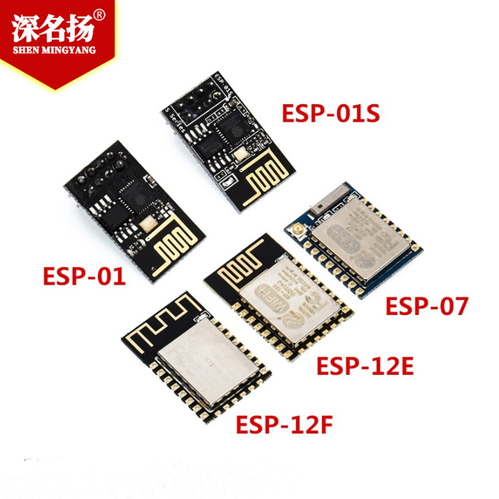 Mô-đun ESP8266WIFI ESP-01 01S 01M 01F 07 07S 12E 12F 12S IoT