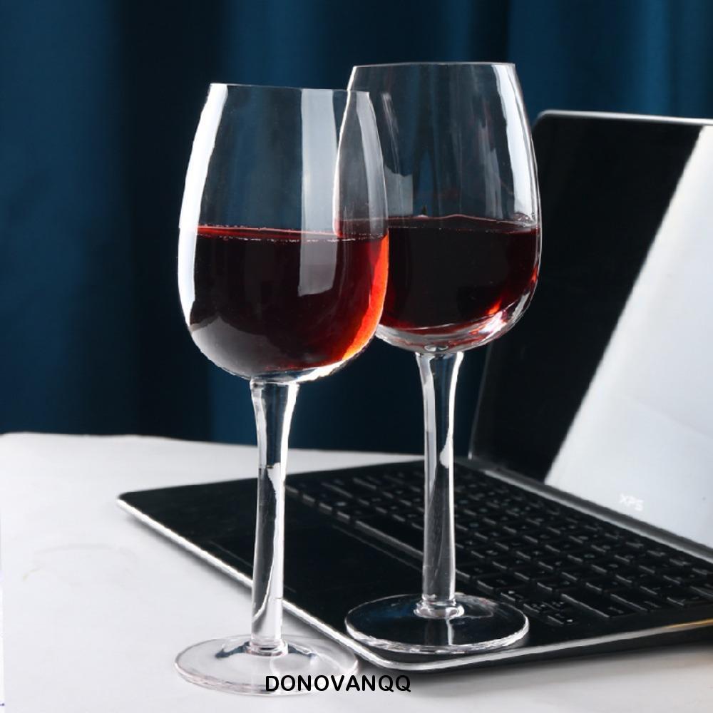 DONOVANQQ Nửa Ly Rượu, Cốc Nửa Vintage Trong Suốt, Tiệc Ly Ly 140ml Thân Dài Sáng Tạo