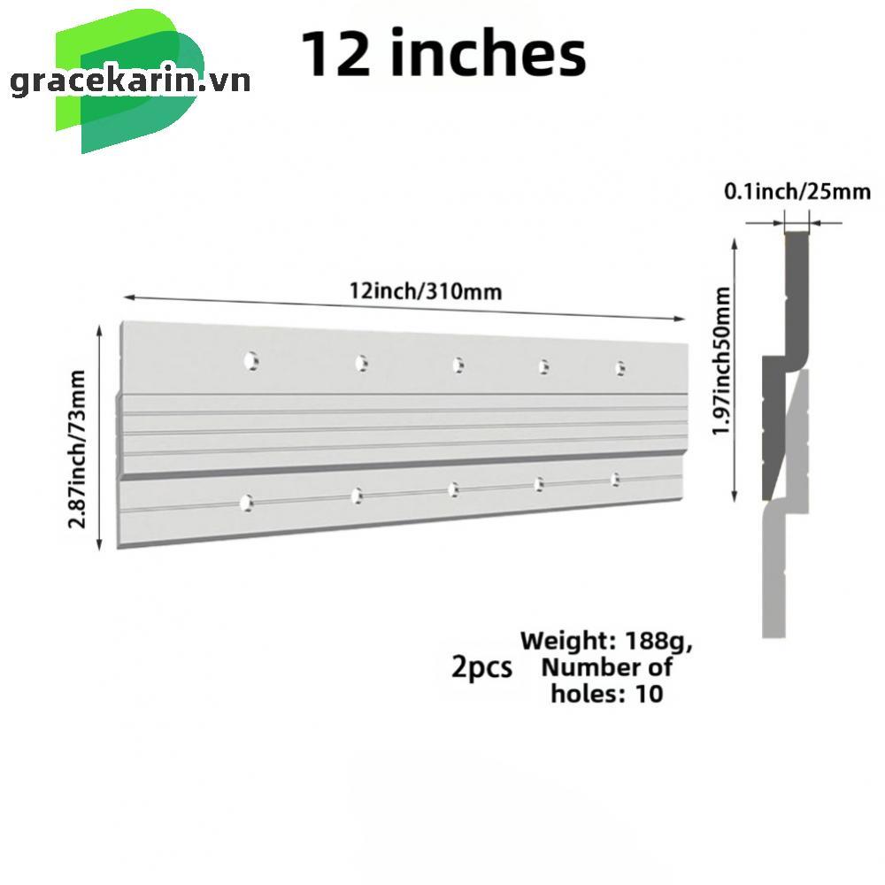 For French Z Cleat Hangers 2 Pack Aluminum Alloy 80 Pounds Capacity for Wall Use