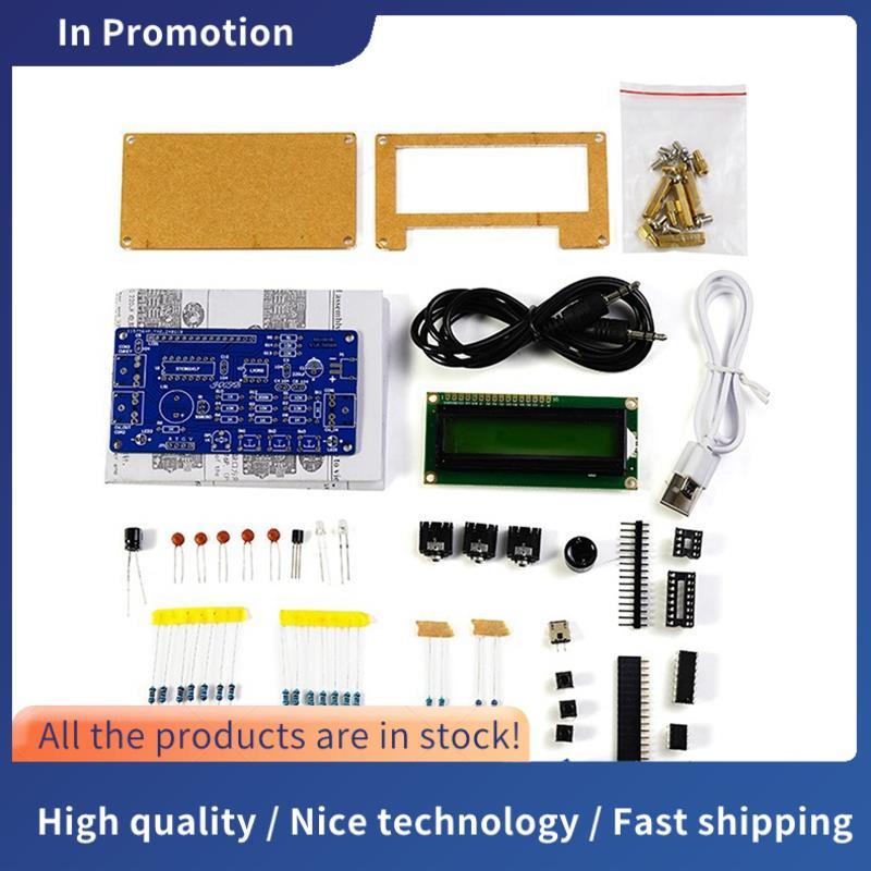 CW Morse Code Decoder DIY Kit CW Trainer Morse Code Decoder Bộ linh kiện điện tử DIY với màn hình LC