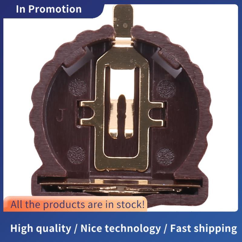 20 Chiếc CR1220 CR1225 Nút Pin 3V Nút Giữ Pin Mạ Nhiệt Độ